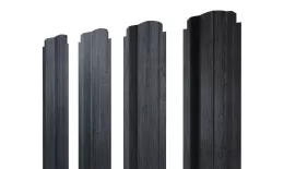 Штакетник П-образный В фигурный 0,45 Print Premium Grey Wood TwinColor. Цена: 142 руб. Артикул: 46126
