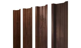 Штакетник П-образный В с прямым резом 0,4 Print Premium Cherry Wood Fresh TwinColor. Артикул: 38726