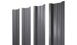 Штакетник П-образный В с прямым резом 0,45 Drap RAL 7004 сигнальный серый. Цена: 114 руб. Артикул: 46376