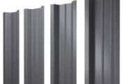 Штакетник П-образный В с прямым резом 0,45 Drap RAL 7004 сигнальный серый – Купить оптом и в розницу
