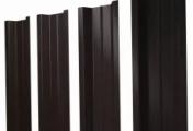 Штакетник П-образный В с прямым резом 0,45 Print Elite Coffee Wood Blesk TwinColor – Купить оптом и в розницу