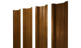 Штакетник П-образный В с прямым резом 0,45 Print Elite Golden Wood TwinColor. Цена: 136 руб. Артикул: 38743