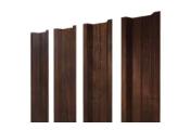 Штакетник П-образный В с прямым резом 0,45 Print Premium Cherry Wood Dark FTC – Купить оптом и в розницу