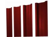 Штакетник П-образный В с прямым резом 0,5 Satin RAL 3011 коричнево-красный – Купить оптом и в розницу