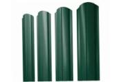 Штакетник Полукруглый Slim фигурный 0,45 Drap TR RAL 6005 зеленый мох – Купить оптом и в розницу