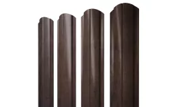Штакетник Полукруглый Slim фигурный 0,45 Print-Double Premium Antique Wood. Артикул: 39418
