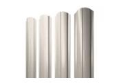 Штакетник Полукруглый Slim фигурный 0,45 Print Elite Milky Wood TwinColor – Купить оптом и в розницу