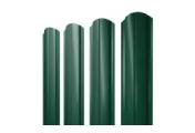 Штакетник Полукруглый Slim фигурный 0,5 Satin Matt TX RAL 6005 зеленый мох – Купить оптом и в розницу