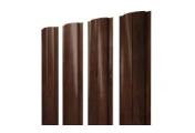 Штакетник Полукруглый Slim с прямым резом 0,45 Print Premium Cherry Wood – Купить оптом и в розницу