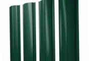 Штакетник Полукруглый Slim с прямым резом 0,5 PurLite Matt RAL 6005 зеленый мох – Купить оптом и в розницу