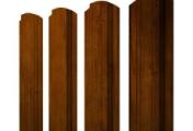 Штакетник Прямоугольный фигурный 0,4 Print Premium Golden Wood Intense FTC – Купить оптом и в розницу