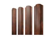 Штакетник Прямоугольный фигурный 0,45 Print Elite Chestnut Wood – Купить оптом и в розницу