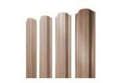 Штакетник Прямоугольный фигурный 0,45 Print Elite Honey Wood TwinColor – Купить оптом и в розницу
