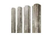 Штакетник Прямоугольный фигурный 0,45 Print Elite Nordic Wood TwinColor – Купить оптом и в розницу