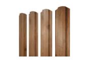 Штакетник Прямоугольный фигурный 0,45 Print Premium Pine Wood Fresh – Купить оптом и в розницу