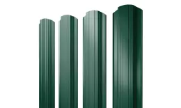Штакетник Прямоугольный фигурный 0,5 PurLite Matt RAL 6005 зеленый мох. Артикул: 39455