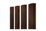 Штакетник Прямоугольный с прямым резом 0,45 Print-Double Premium Cherry Wood Dark F – Купить оптом и в розницу