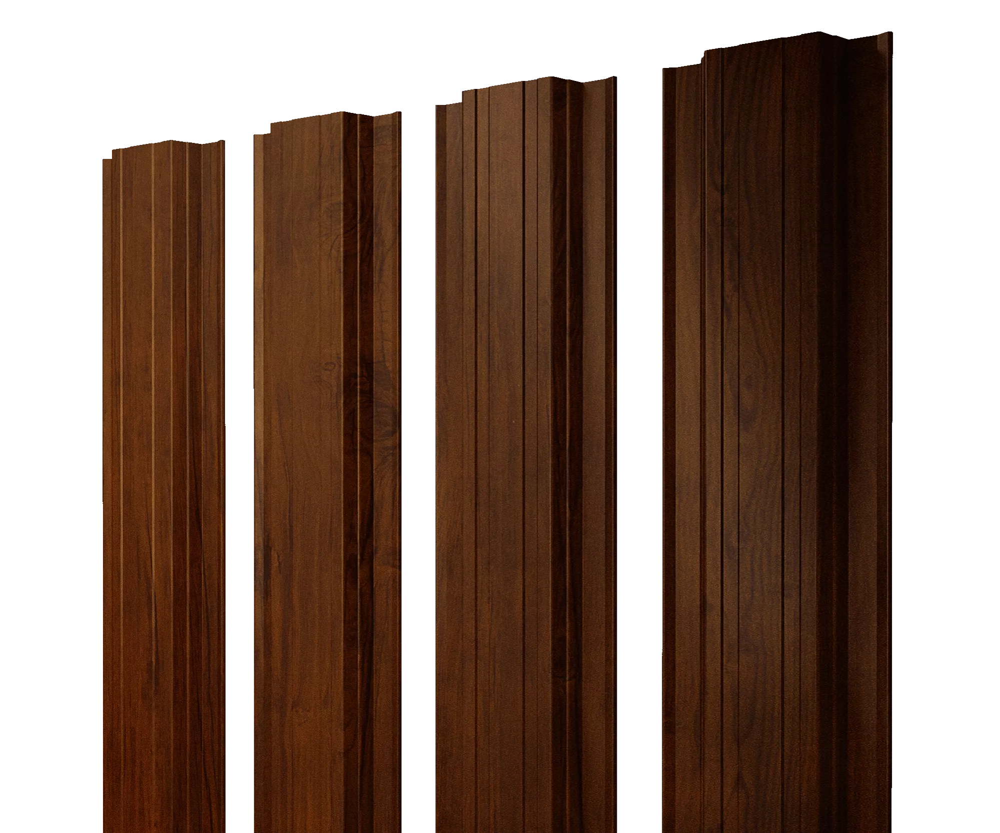 Штакетник Прямоугольный с прямым резом 0,45 Print-Double Premium Golden Wood Intense F купить в санкт-петербурге