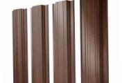 Штакетник Прямоугольный с прямым резом 0,45 Print Elite Choco Wood TwinColor – Купить оптом и в розницу