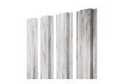 Штакетник Прямоугольный с прямым резом 0,45 Print Elite Snow Wood TwinColor – Купить оптом и в розницу