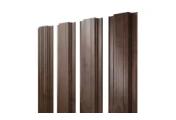 Штакетник Прямоугольный с прямым резом 0,45 Print Premium Antique Wood TwinColor – Купить оптом и в розницу