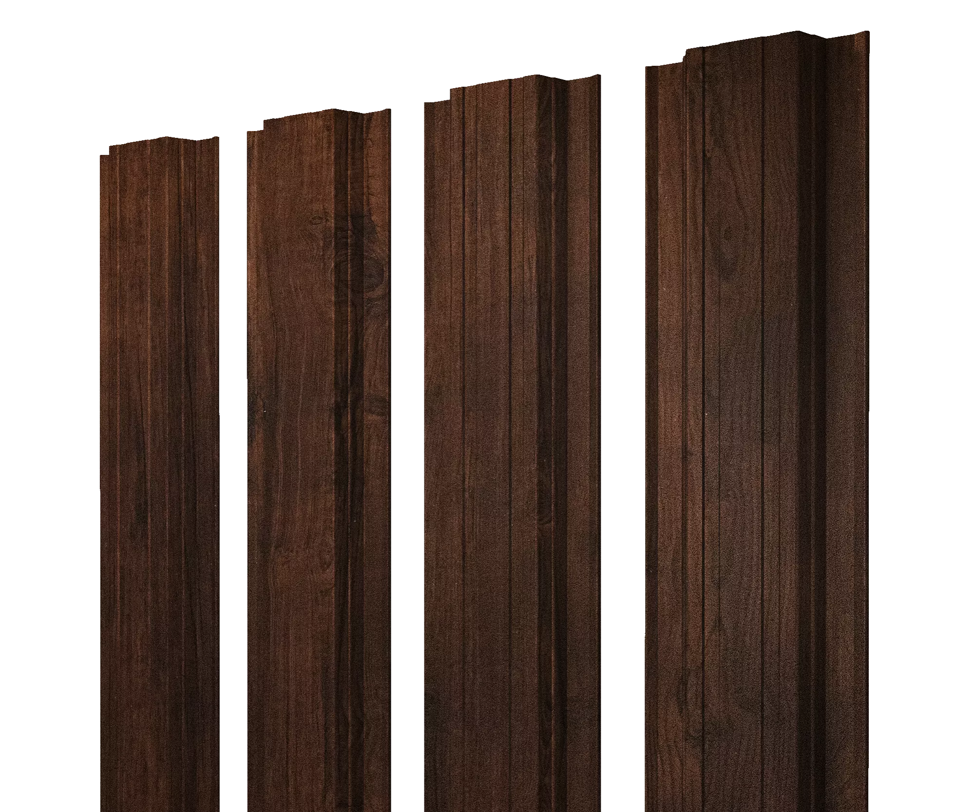 Штакетник Прямоугольный с прямым резом 0,45 Print Premium Cherry Wood Dark FTC купить в санкт-петербурге