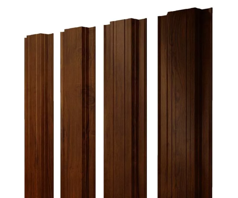 Штакетник Прямоугольный с прямым резом 0,45 Print Premium Golden Wood Intense FTC купить в санкт-петербурге