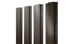 Штакетник Прямоугольный с прямым резом 0,5 Drap RR 32 темно-коричневый. Цена: 164 руб. Артикул: 46203