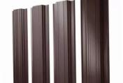Штакетник Прямоугольный с прямым резом 0,5 GreenCoat Pural BT, matt RR 887 шоколадно-коричневый (RAL 8017 шоколад) – Купить оптом и в розницу