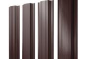 Штакетник Прямоугольный с прямым резом 0,5 GreenCoat Pural BT RR 887 шоколадно-коричневый (RAL 8017 шоколад) – Купить оптом и в розницу
