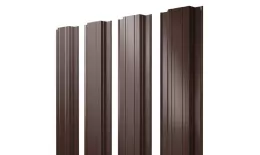 Штакетник Прямоугольный с прямым резом 0,5 PurLite Matt RAL 8017 шоколад. Цена: 235 руб. Артикул: 38958