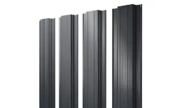 Штакетник Прямоугольный с прямым резом 0,5 PurPro Matt 275 RAL 7016 антрацитово-серый. Цена: 277 руб. Артикул: 46205