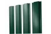 Штакетник Прямоугольный с прямым резом 0,5 Satin Matt RAL 6005 зеленый мох – Купить оптом и в розницу