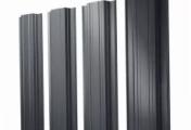 Штакетник Прямоугольный с прямым резом 0,5 Satin RAL 7016 антрацитово-серый – Купить оптом и в розницу
