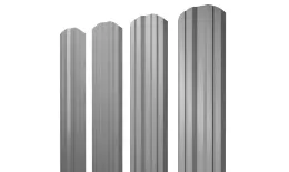 Штакетник Twin фигурный 0,45 Drap RAL 7004 сигнальный серый. Цена: 116 руб. Артикул: 39272