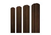 Штакетник Twin фигурный 0,45 Print Elite Chestnut Wood – Купить оптом и в розницу