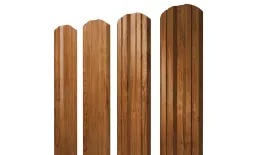 Штакетник Twin фигурный 0,45 Print Elite Golden Wood TwinColor. Цена: 134 руб. Артикул: 38106