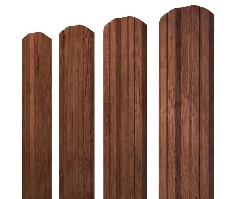 Штакетник Twin фигурный 0,45 Print Premium Rowan Wood Intense FTC купить в санкт-петербурге