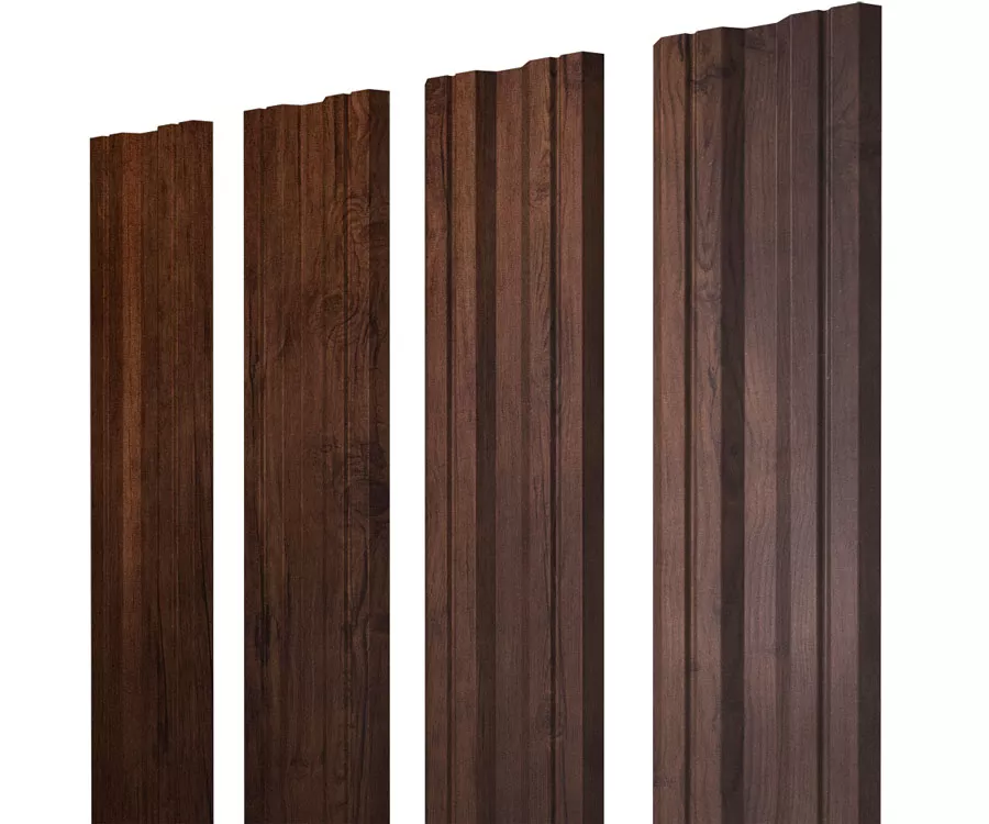 Штакетник Twin с прямым резом 0,45 Print-Double Premium Cherry Wood Fresh купить в санкт-петербурге