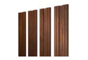 Штакетник Twin с прямым резом 0,45 Print-Double Premium Golden Wood Fresh – Купить оптом и в розницу