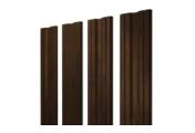 Штакетник Twin с прямым резом 0,45 Print Elite Chestnut Wood – Купить оптом и в розницу