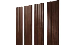 Штакетник Twin с прямым резом 0,45 Print Premium Cherry Wood. Артикул: 39257