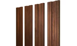 Штакетник Twin с прямым резом 0,45 Print Premium Golden Wood Fresh. Артикул: 39259