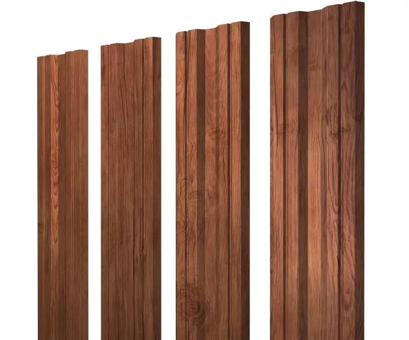 Штакетник Twin с прямым резом 0,45 Print Premium Rowan Wood Intense FTC купить в санкт-петербурге
