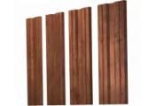 Штакетник Twin с прямым резом 0,45 Print Premium Rowan Wood Intense FTC – Купить оптом и в розницу