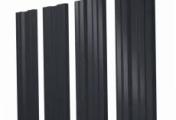 Штакетник Twin с прямым резом 0,5 Drap TX RAL 7016 антрацитово-серый – Купить оптом и в розницу