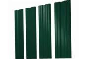 Штакетник Twin с прямым резом 0,5 Satin Matt RAL 6005 зеленый мох – Купить оптом и в розницу