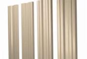 Штакетник Twin с прямым резом 0,5 Satin RAL 1015 светлая слоновая кость – Купить оптом и в розницу