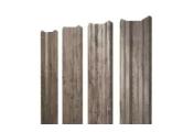 Штакетник Grand Line М-образный В 0,45 Print Premium РФ Silver Wood Серебряное дерево – Купить оптом и в розницу