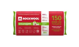 Утеплитель Роквул Лайт Баттс Скандик 150 (3,60м2; 0,540м3; 5 плит). Цена: 2.883 руб. Артикул: Rockwool-0002_4